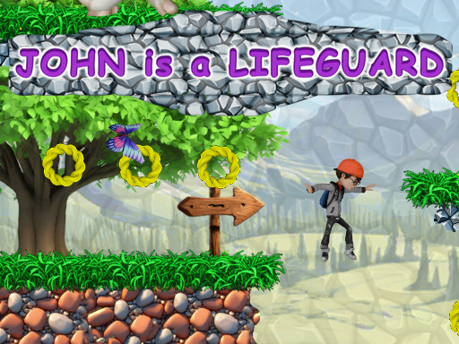 Play John is a lifeguard game online!