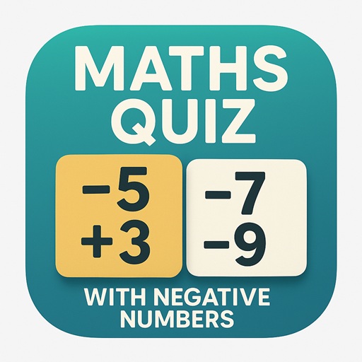 Maths Quiz with Negative Numbers